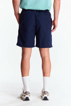 Short Bermuda Lino Azul marino