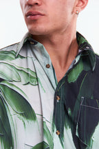 Camisa Manga corta Diseño Playa