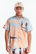 Camisa Manga corta Diseño Surf