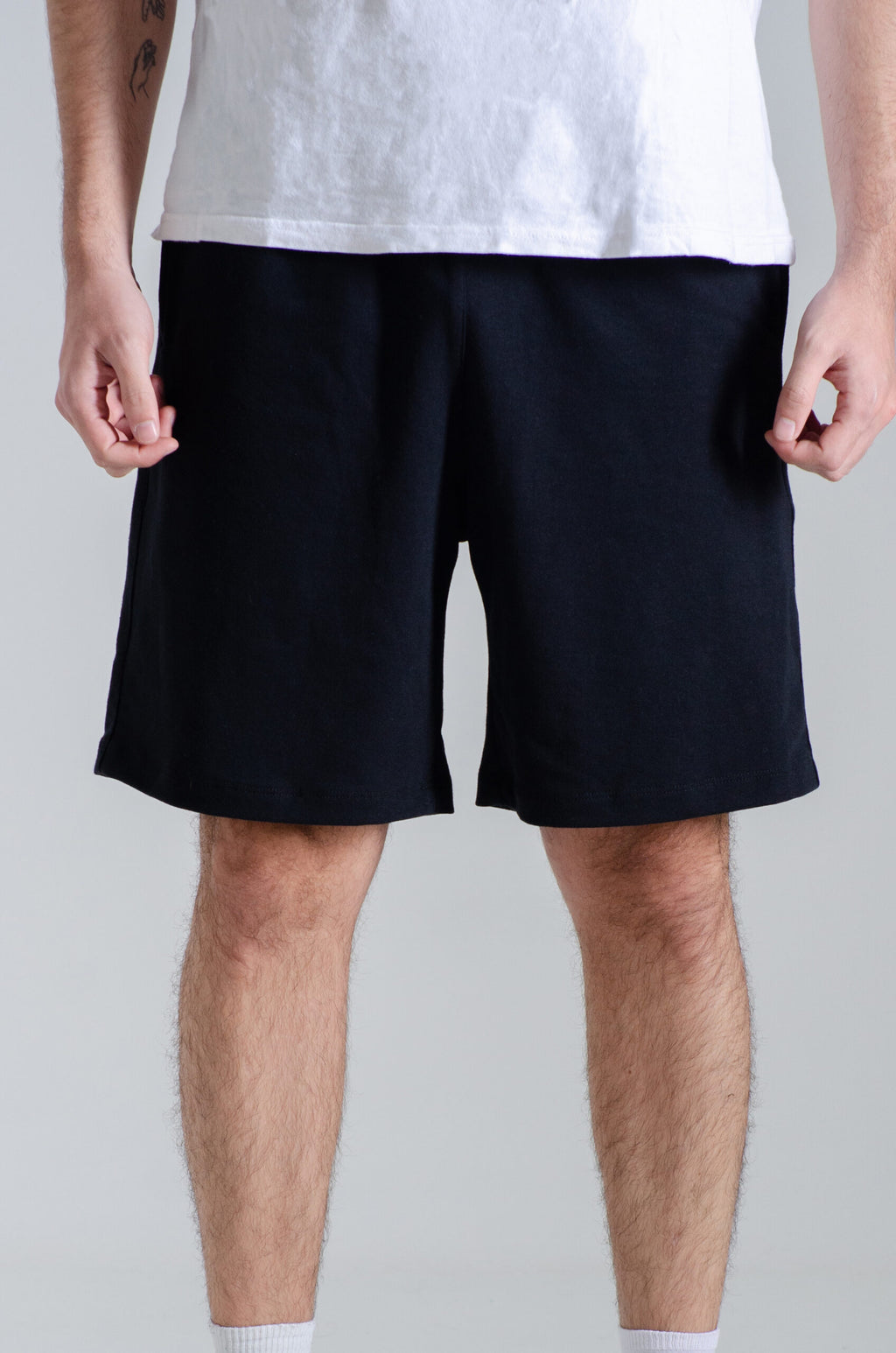 Short Bermuda Felpa Azul marino