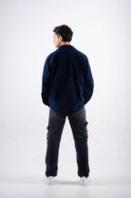 Camisa Pana Manga Larga Azul marino