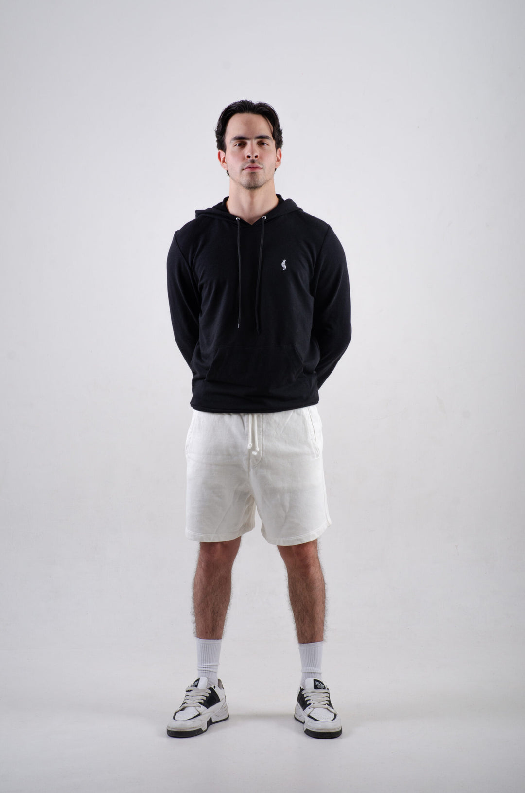 Sudadera/Hoodie con gorro Negra