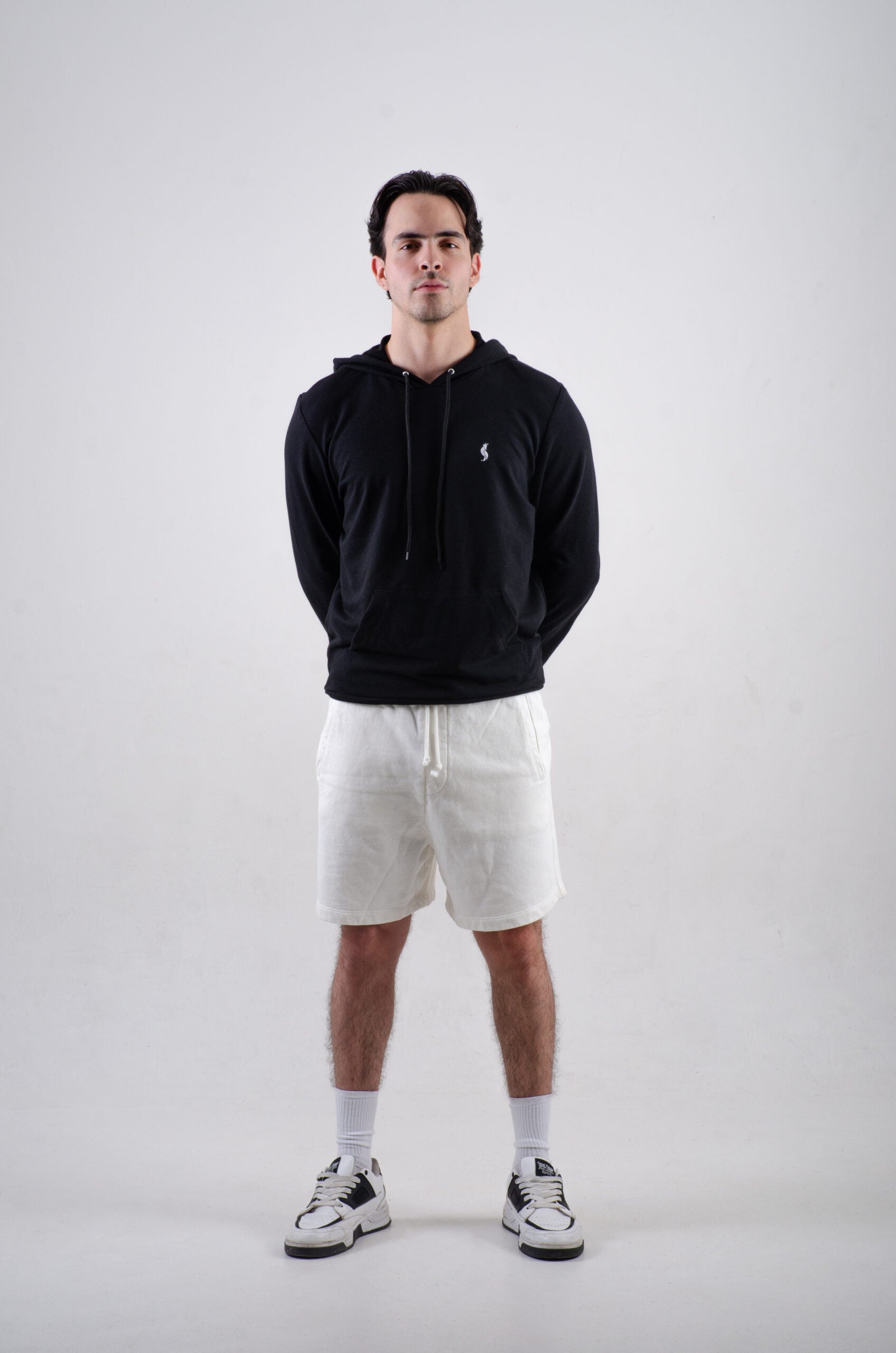 Sudadera/Hoodie con gorro Negra