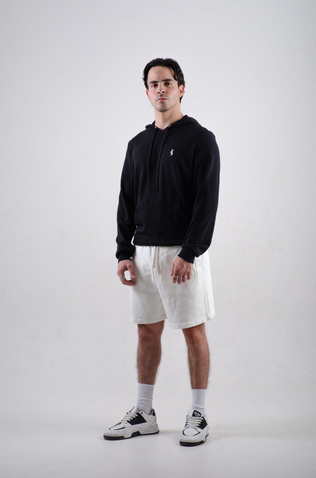 Sudadera/Hoodie con gorro Negra