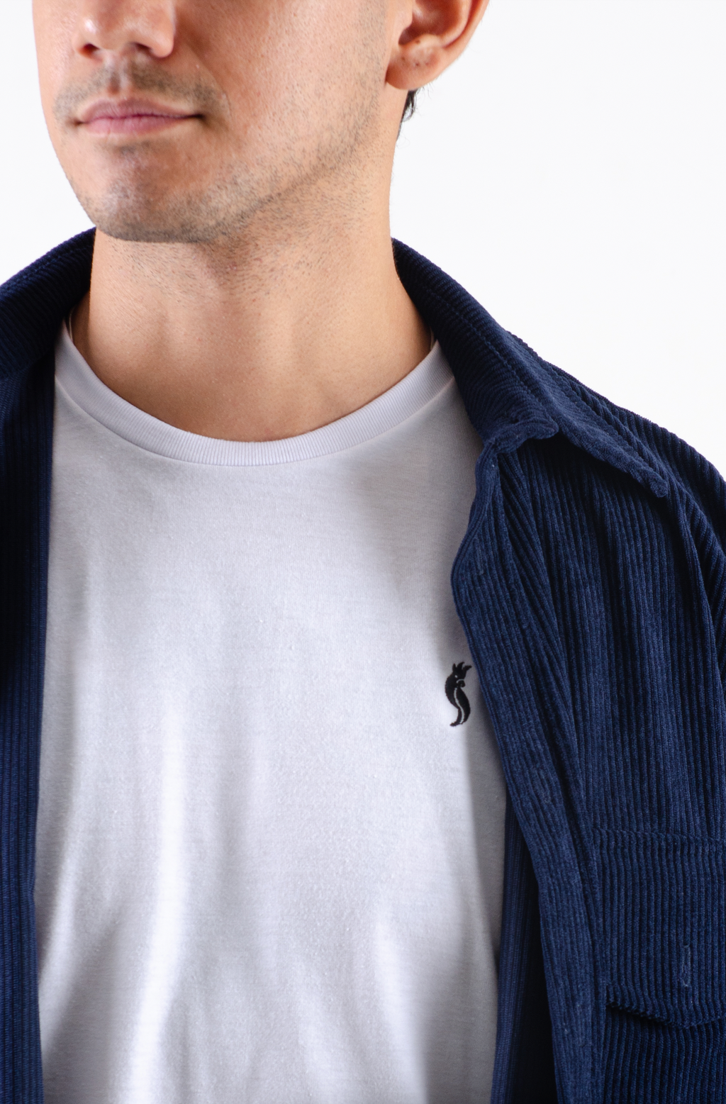 Camisa Pana Manga Larga Azul marino