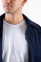 Camisa Pana Manga Larga Azul marino