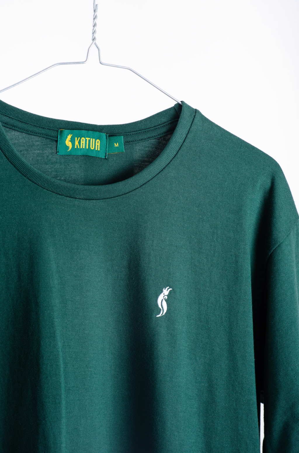Playera Cuello redondo Básica Verde botella