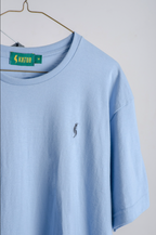Playera Cuello redondo Básica Azul cielo