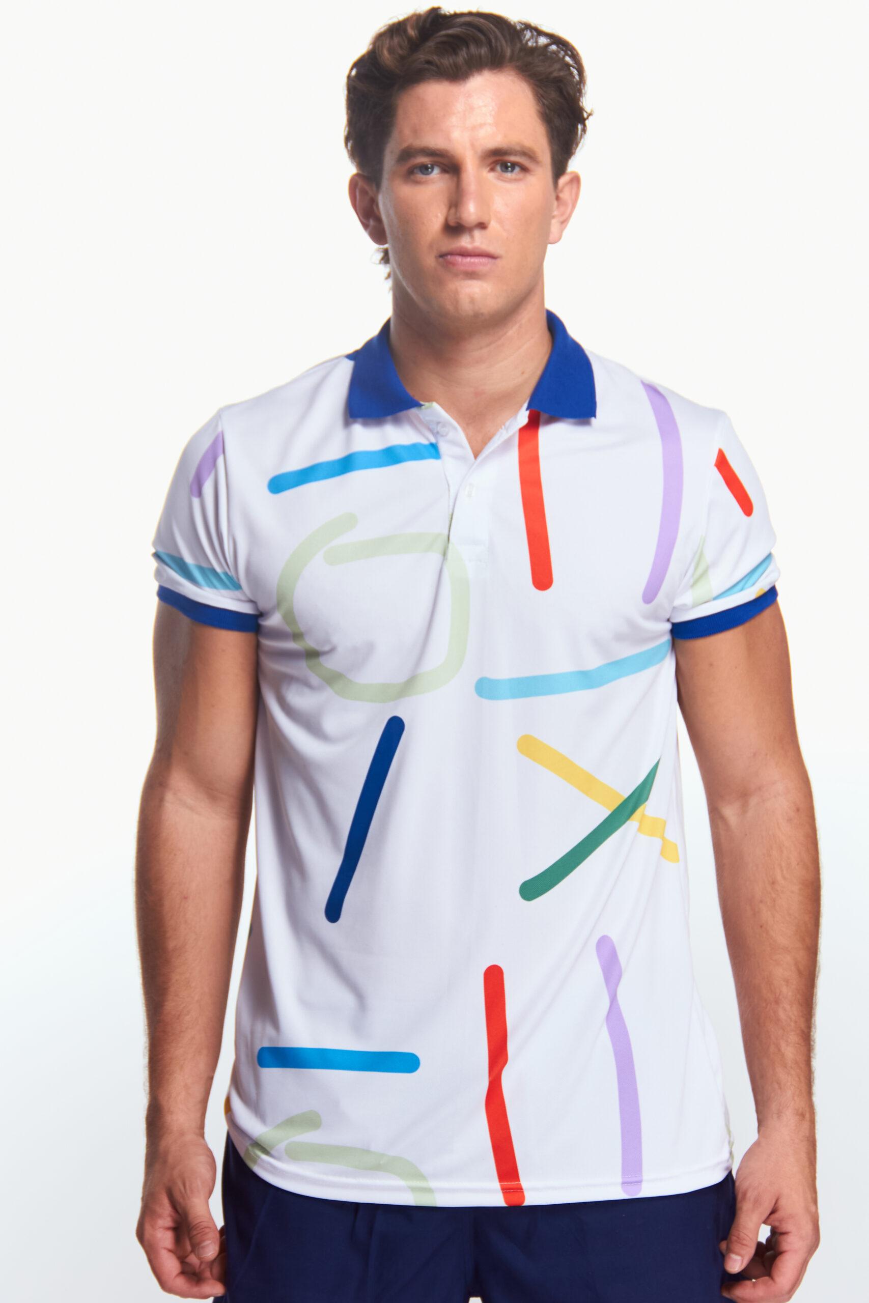 Playera Polo Sublimada Manga corta Colores