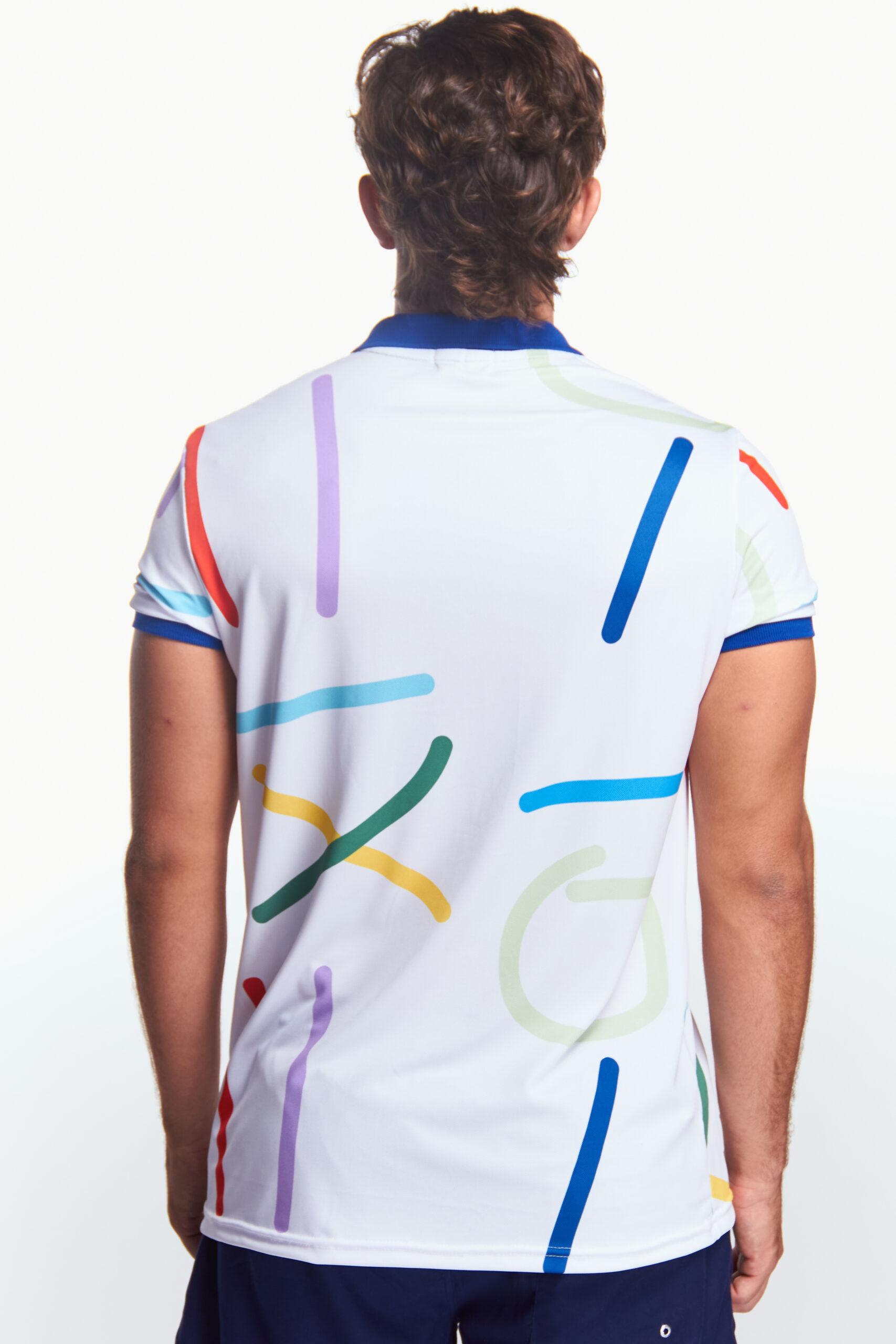 Playera Polo Sublimada Manga corta Colores