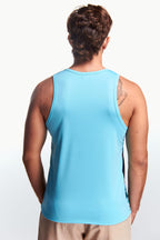 Playera Tank top Diseño mar y tierra