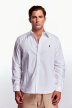 Camisa Manga Larga Básica Blanca