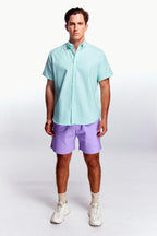 Camisa Básica Manga corta Aqua