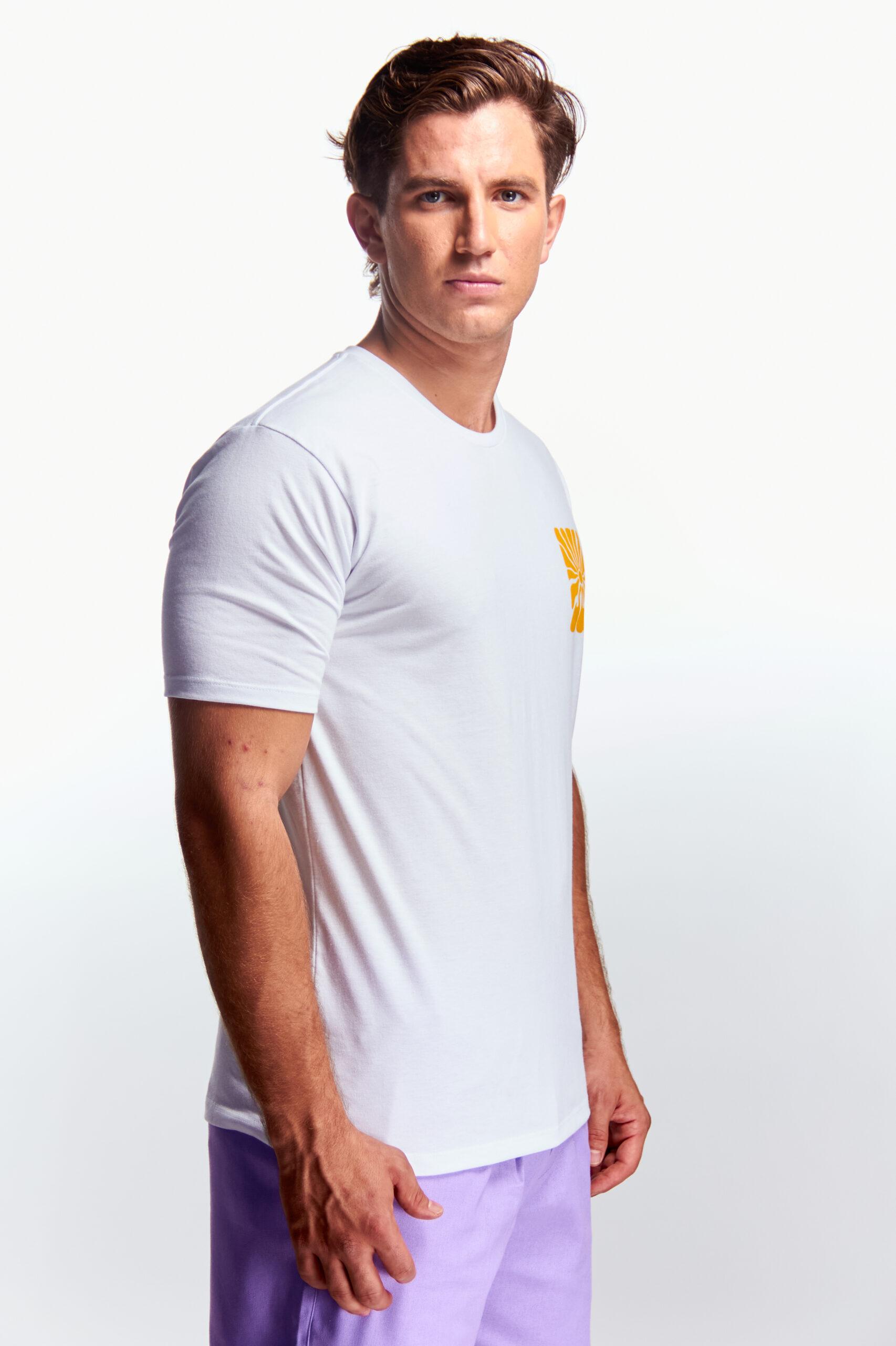 Playera Básica Cuello redondo Serigrafía sol