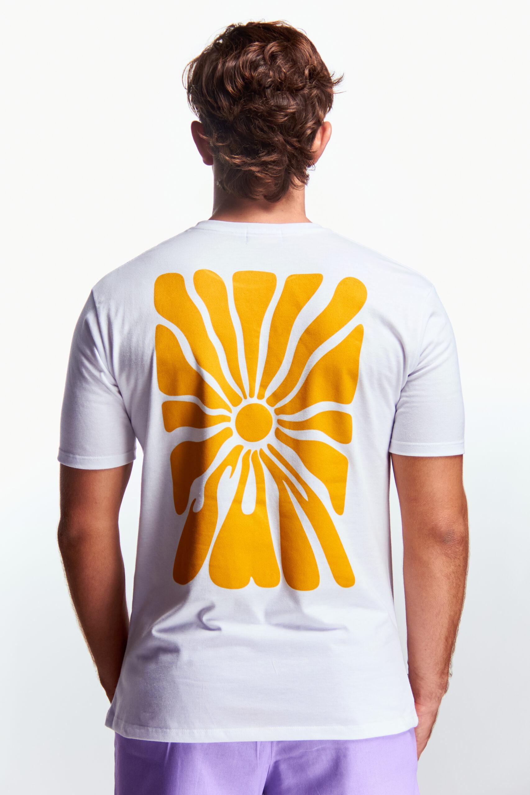 Playera Básica Cuello redondo Serigrafía sol