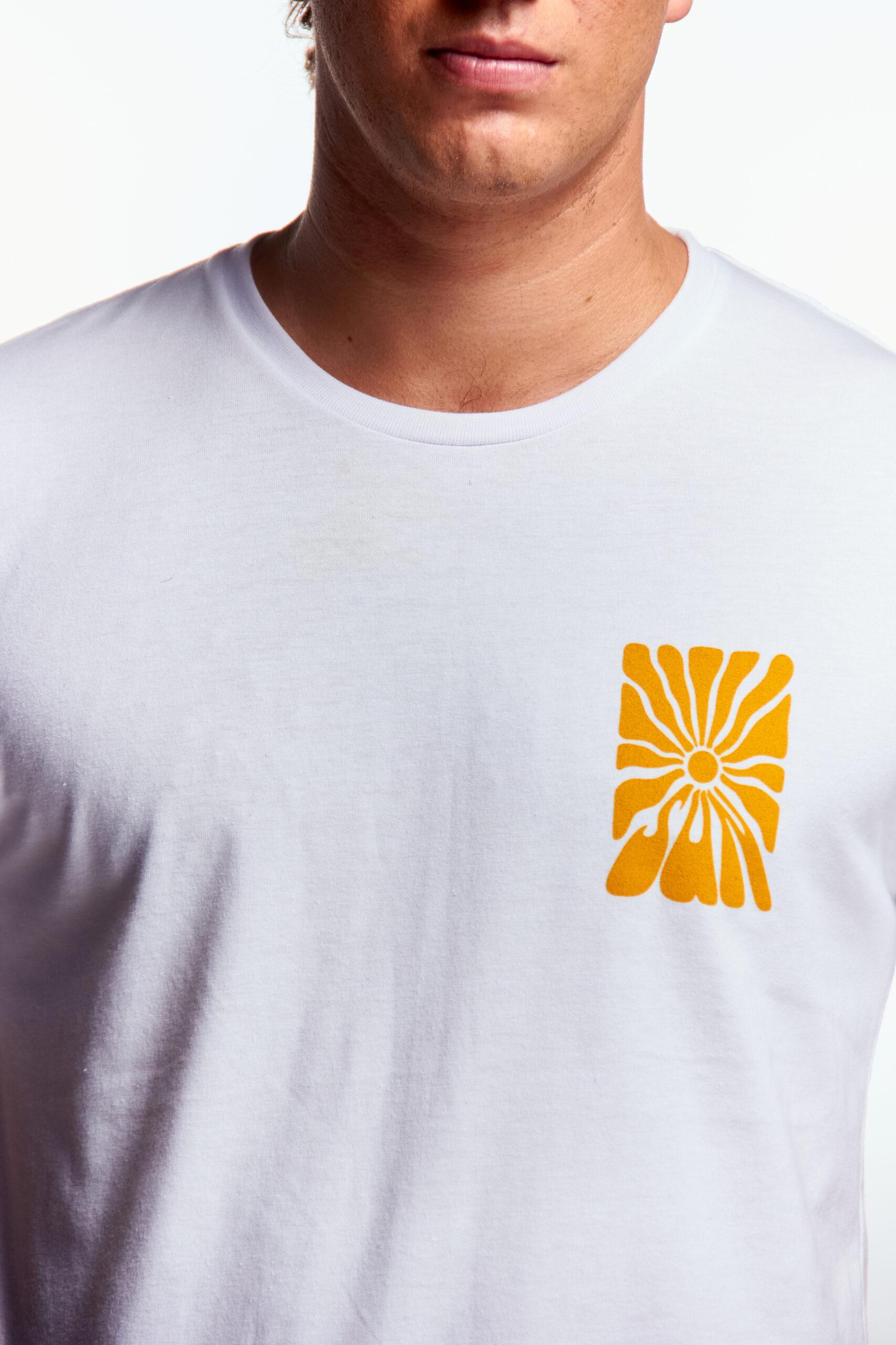 Playera Básica Cuello redondo Serigrafía sol