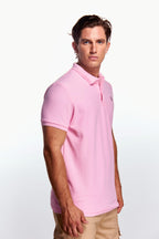 Playera Polo Clasica Manga corta Rosa