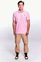 Playera Polo Clasica Manga corta Rosa