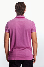 Playera Polo Fit Manga corta Cereza