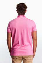 Playera Polo Fit Manga corta Rosa