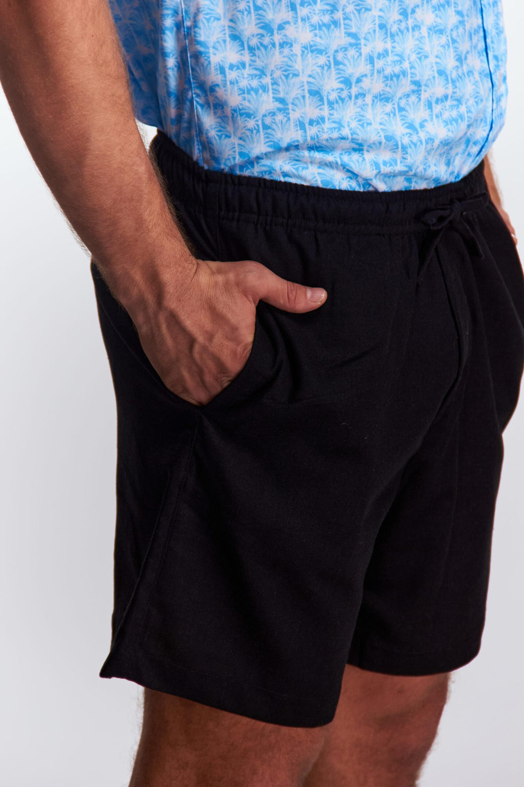 Short Bermuda Felpa Negro