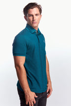 Playera Polo Fit Manga corta Verde