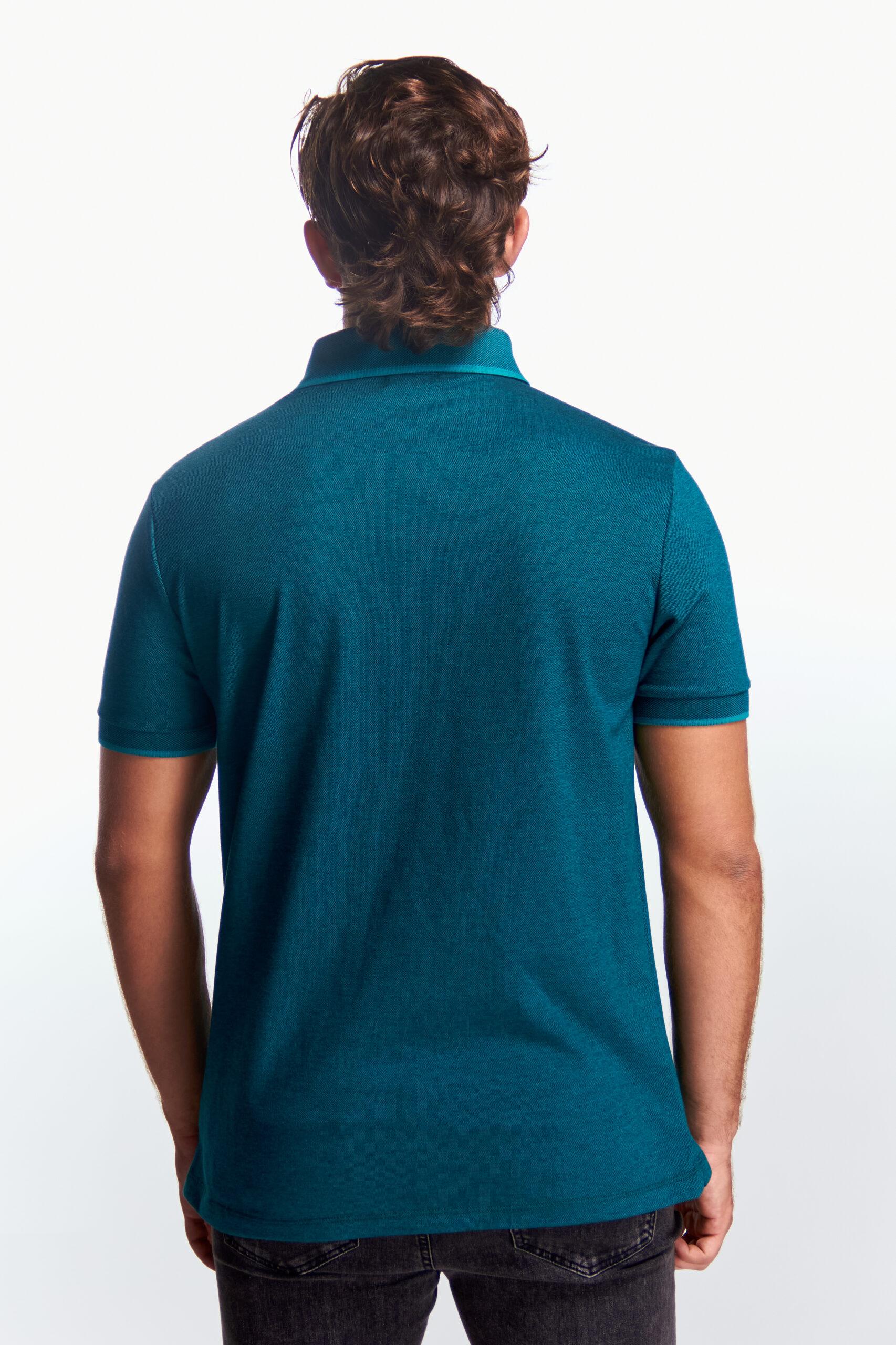 Playera Polo Fit Manga corta Verde
