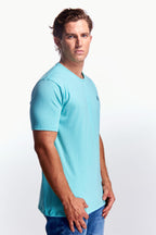 Playera Cuello redondo Básica Aqua