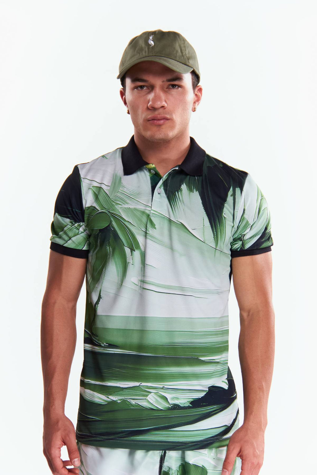 Playera Polo Sublimada Manga corta Playa