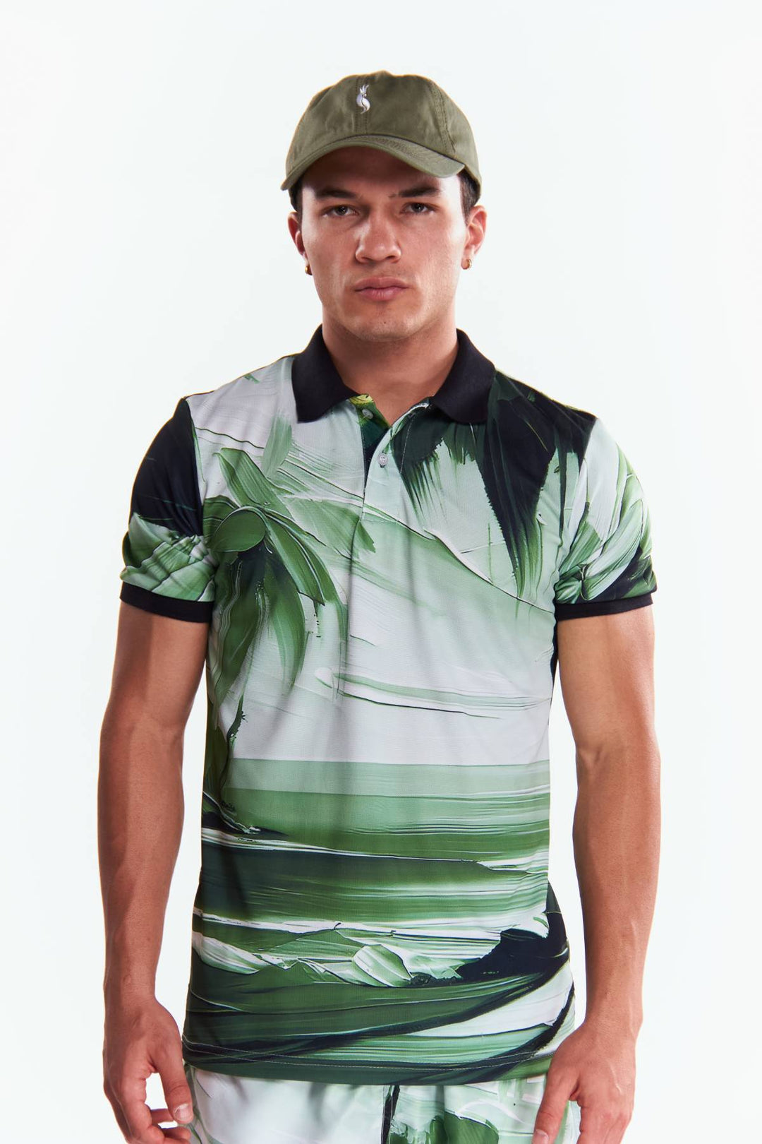 Playera Polo Sublimada Manga corta Playa