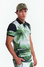 Playera Polo Sublimada Manga corta Playa