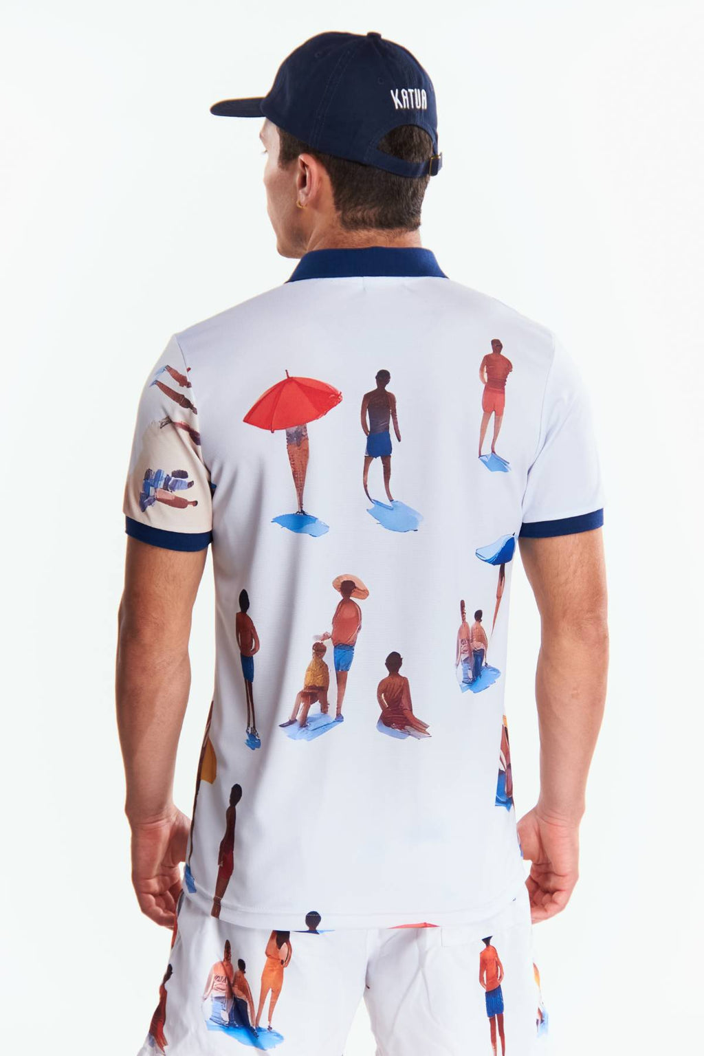 Playera Polo Sublimada Manga corta Sand