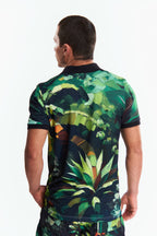 Playera Polo Sublimada Manga corta Selva