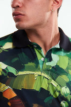 Playera Polo Sublimada Manga corta Selva