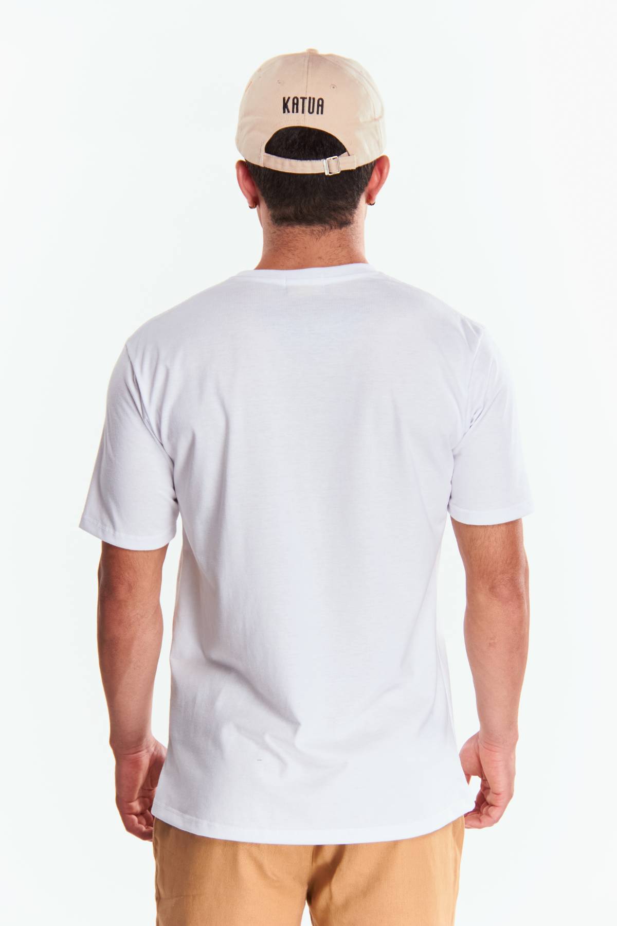 Playera Cuello redondo Básica Blanco