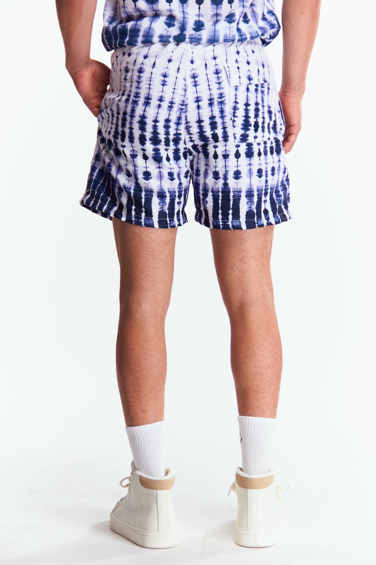 Traje de baño Tie dye Azul marino