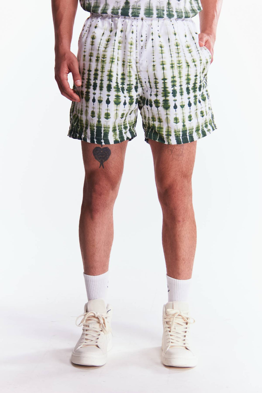 Traje de baño Tie dye Verde