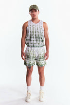 Traje de baño Tie dye Verde